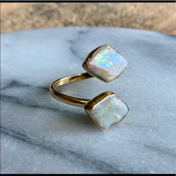 SALE ☃️Natural fresh water Pearl ring - Picture 4 of 13